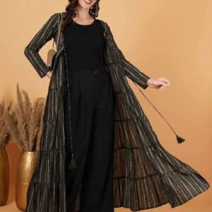 New Arrivals benne long sleeve shirt black